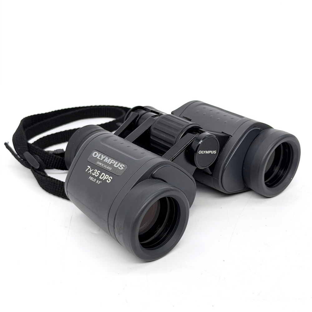 Olympus 7x35 DPS I Binoculars Wide Angle Field 9.3 Black Porro Prism 118750